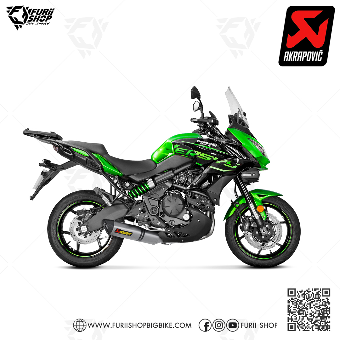 ท่อแต่ง Akrapovic Titanium : for Kawasaki Versys 650 2015-2021/All New 2022