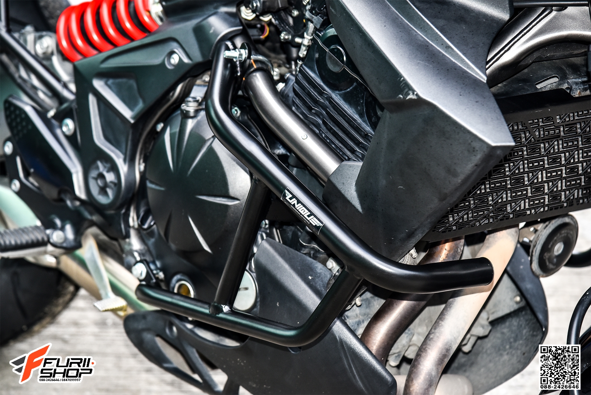 แคชบาร์ UNIQUE FOR KAWASAKI VERSYS650 2010