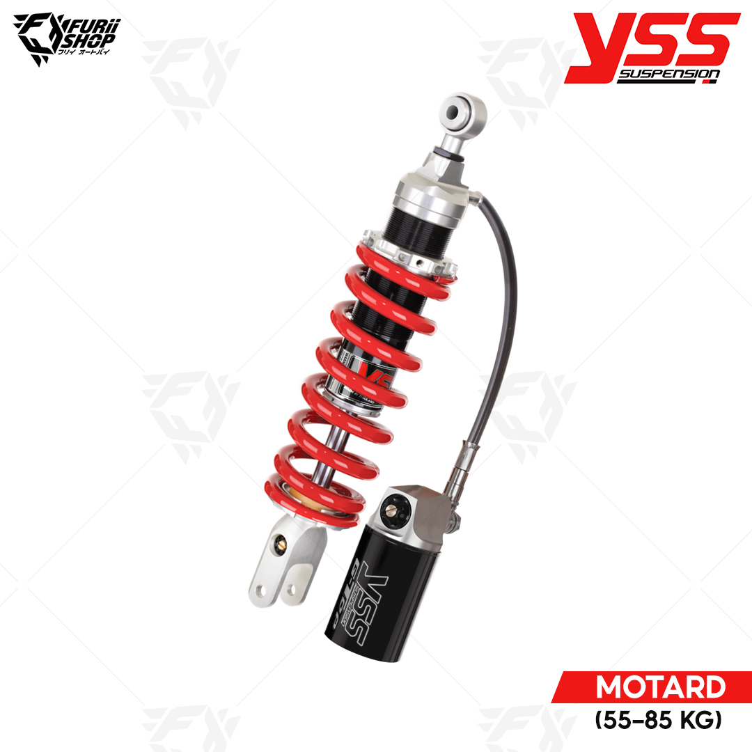 โช๊คหลังแต่ง YSS TOP LINE (55-85 Kg.) (MX456-395TRC-23-858) : for Honda CRF 250 L (MOTARD) '12-'16