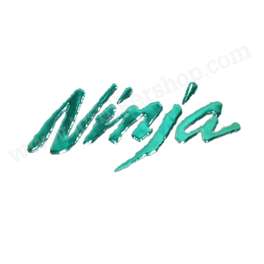 สติ๊กเกอร์โลโก้ตัวหนังสือ Ninja Ninja250/300/650 ZX-6R/10R/12R