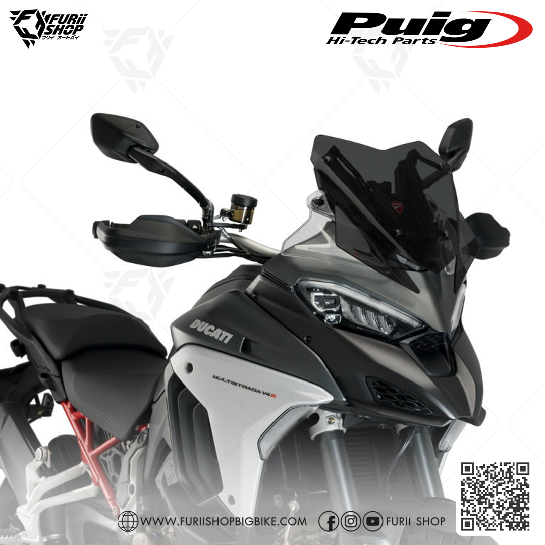 ชิลด์หน้า Puig Windshield Sport : for Ducati Multistrada V4/V4S 2021-2022