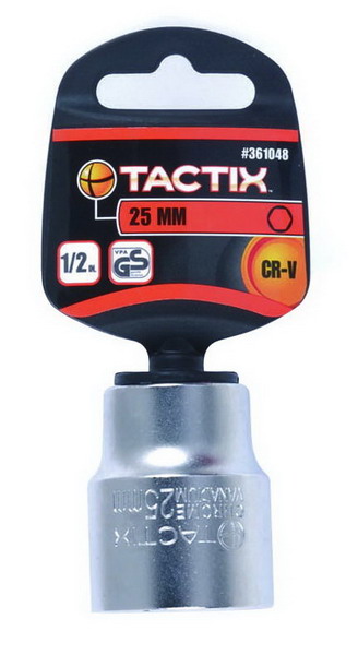 ลูกบล็อก 6P 1/2" 361048 25มม. TACTIX