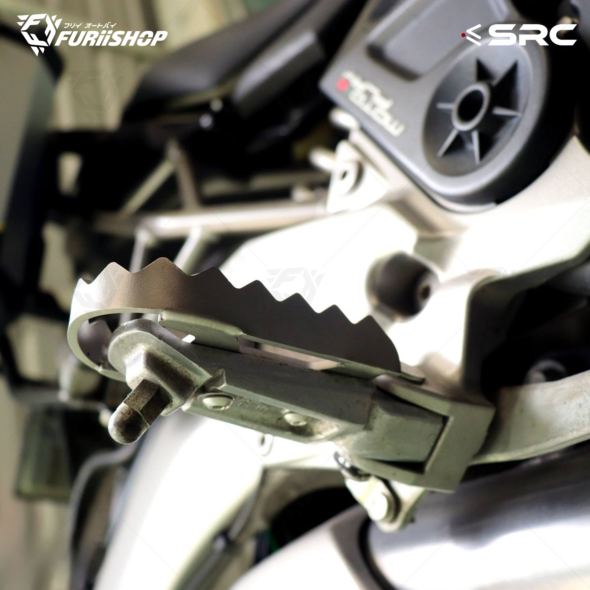 พักเท้าหนาม SRC For KAWASAKI VERSYS X 300
