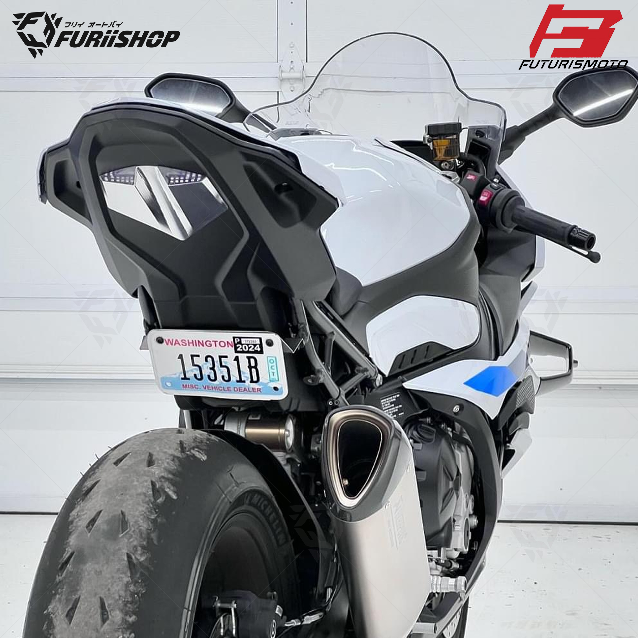 ท้ายสั้น FUTURISMOTO For : S1000RR 2023+