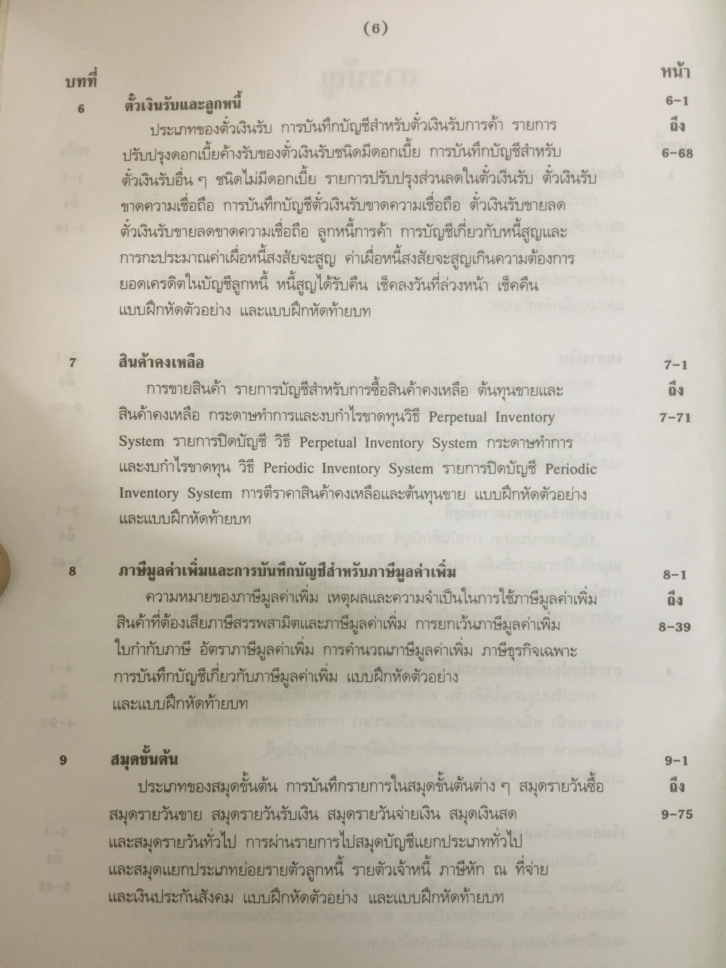 การบัญชีการเงิน. ผู้เขียน อรุณี อย่างธารา และคณะ คณะพาณิชยศาสตร์และการบัญชี มหาวิทยาลัยธรรมศาสตร์ 4,500 กรัม