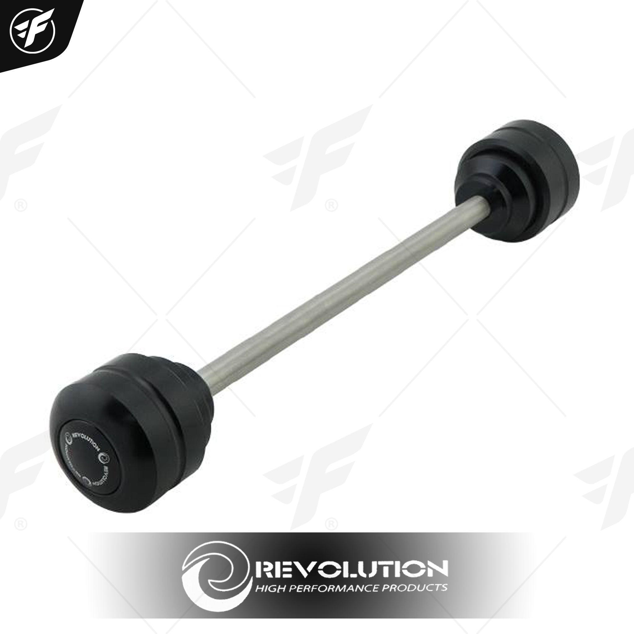 แกนล้อหน้ากันล้ม REVOLUTION V2 ADV-150 ดำ