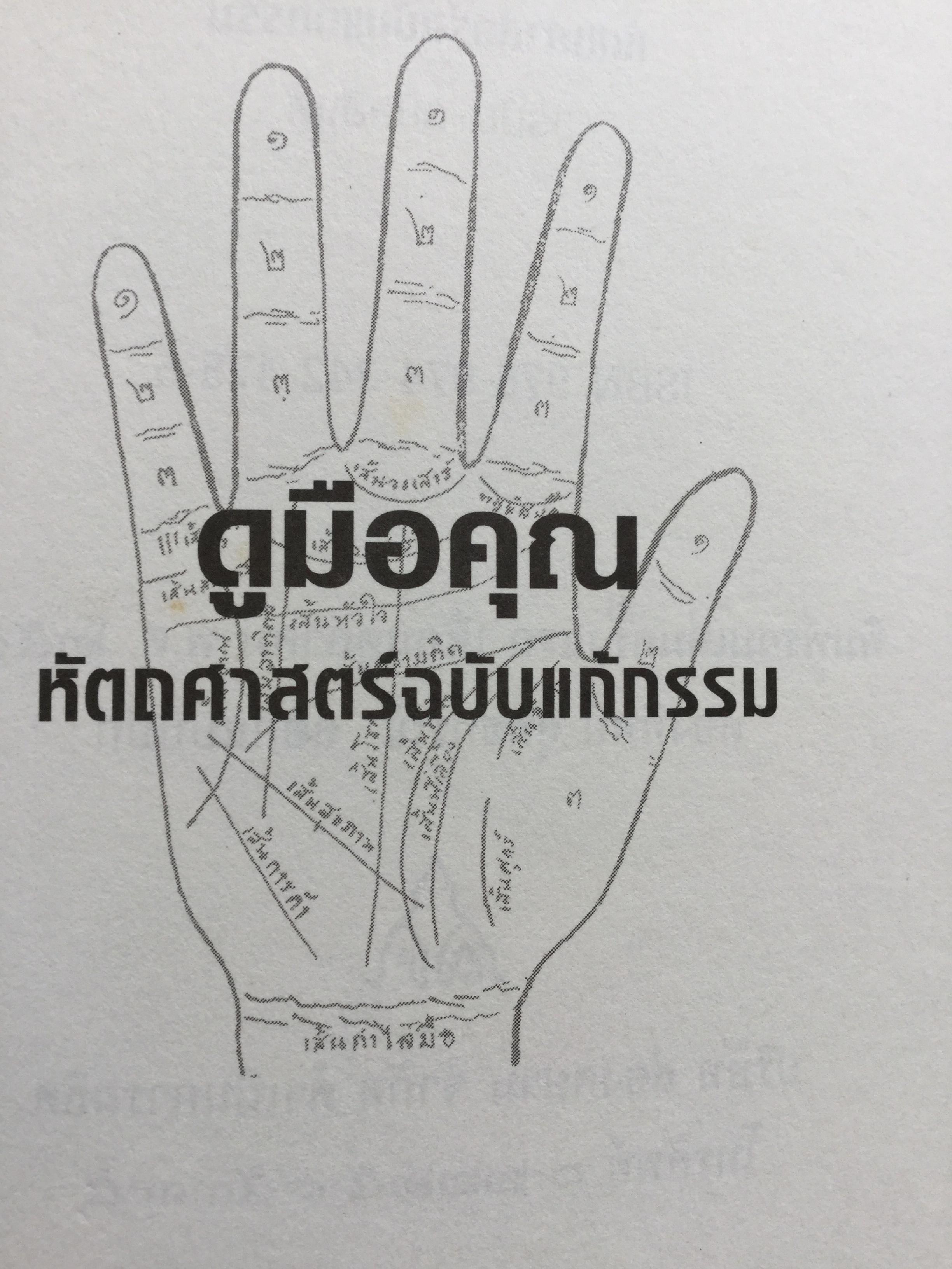 ดูมือคุณ. หัตถศาสตร์ฉบับแก้กรรม. ฉบับรวมเล่ม. ผู้เขียน วรมัย กบิลสิงห์ 0 กก.