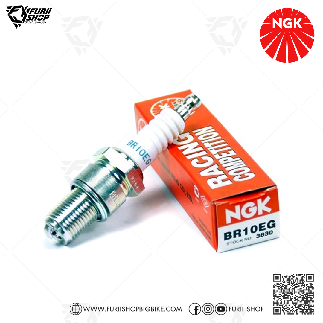 หัวเทียน NGK รุ่น Racing Competition ( BR10EG ) ใช้สำหรับ Yamaha YZ85 Base ’02-’20 / Kawasaki KX65 Base ’11-’19