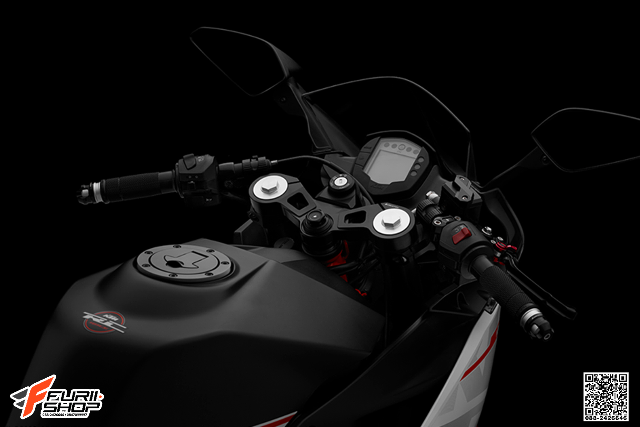 แฮนด์จับโช๊ค BIKERS FOR KTM RC200/390
