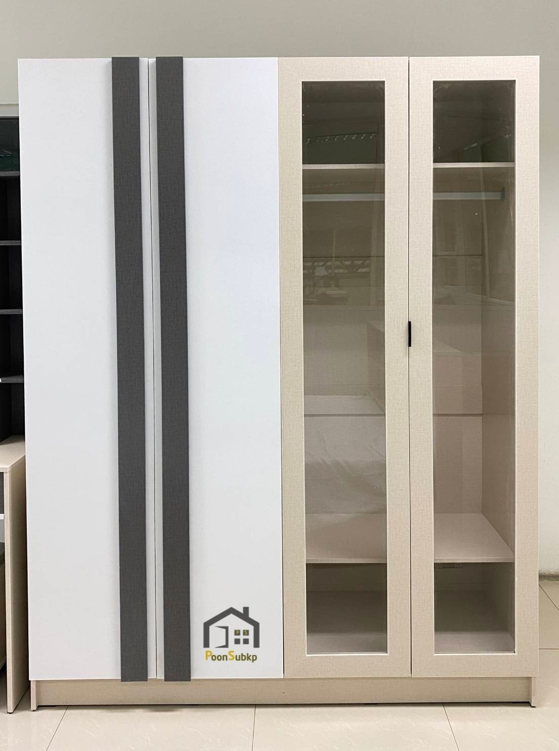 ชุดห้องนอนCityขนาตู้160ซม.
