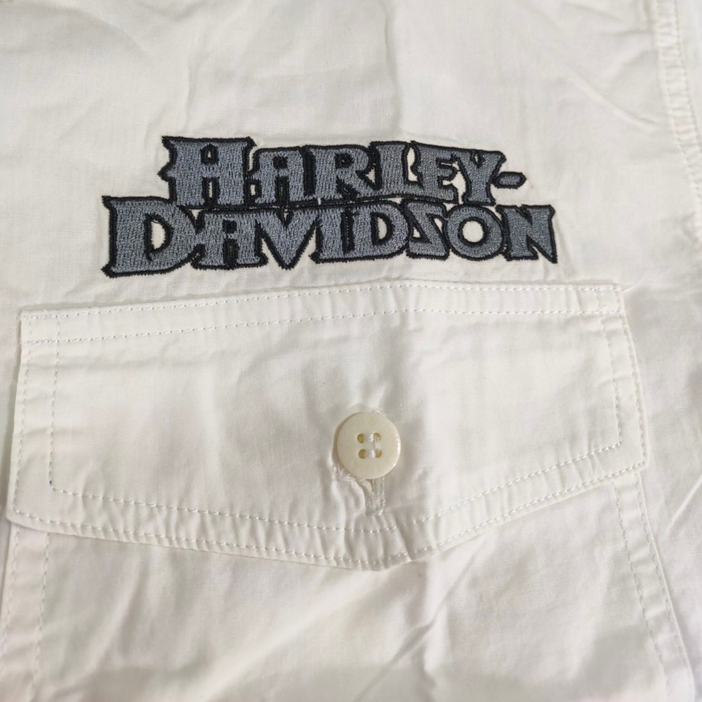 เสื้อ Shirt H-D 97643-13VM แขนสั้น ไซส์ L