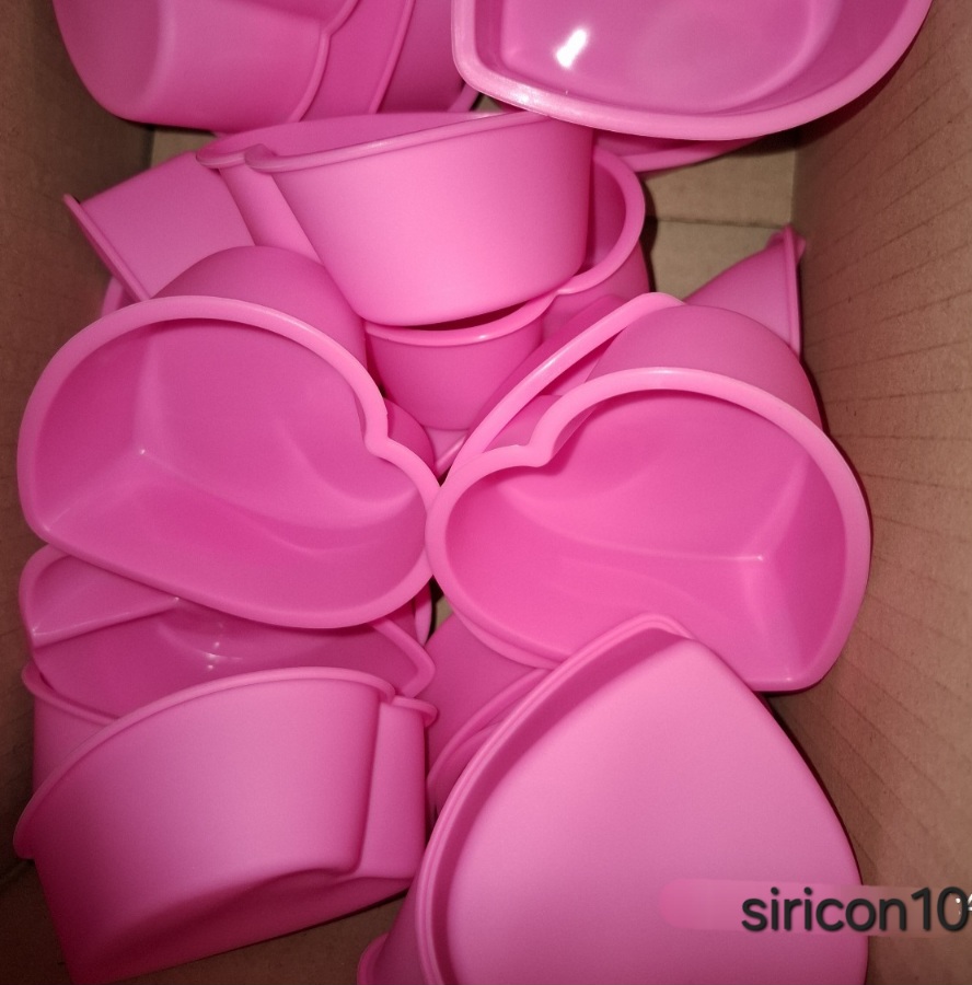แม่พิพม์ซิลิโคน พิพม์วุ้น พิมพ์ฟองดอง หัวใจ 8เซน ราคา1ชิ้น