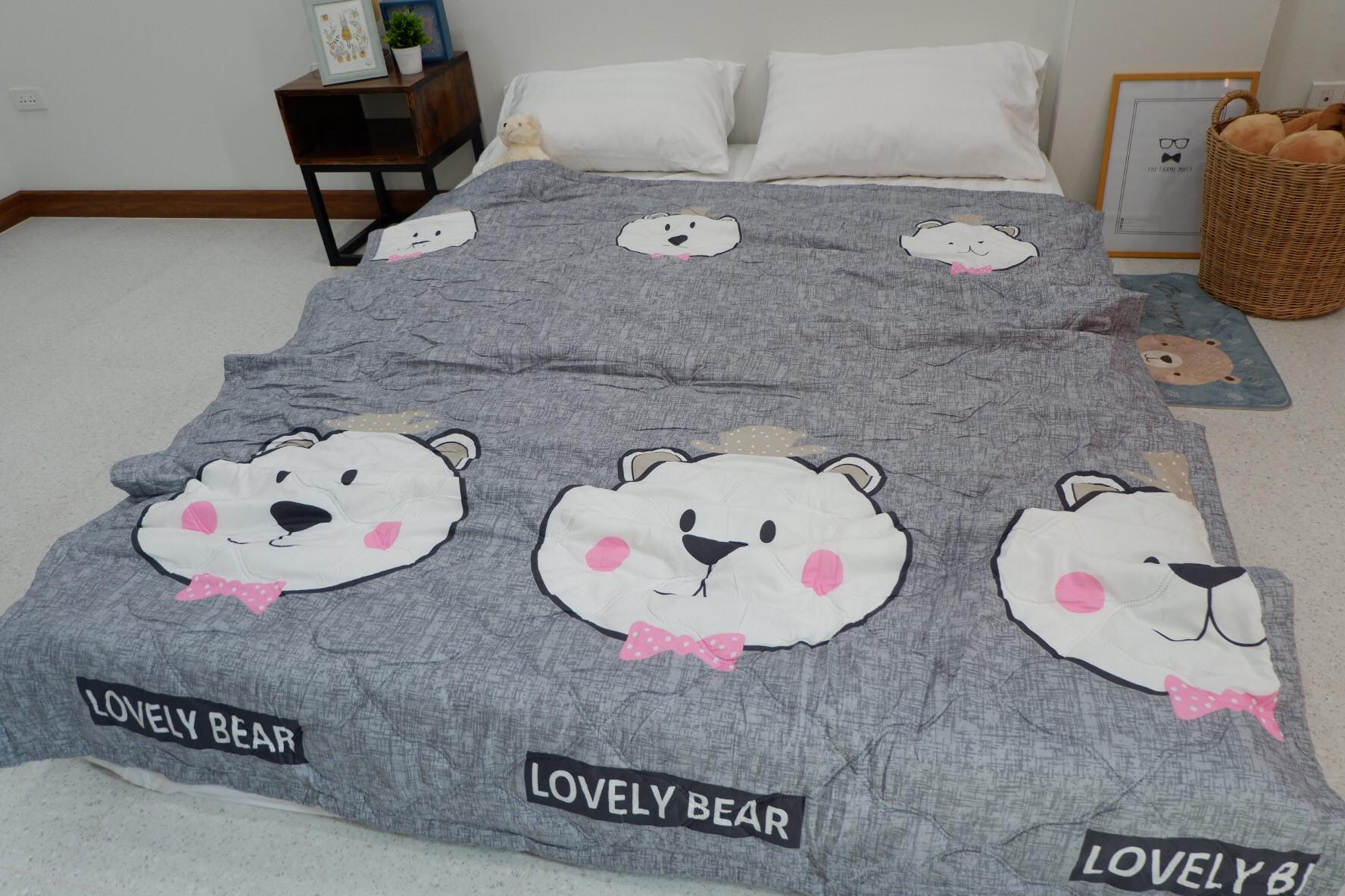 ผ้าห่มใยไหม ผ้าห่มใยไหมซาติน 6 ฟุต 145 บ. กระสอบ 80 ผืน หรือ ผ้านวมบาง 6 ฟุต