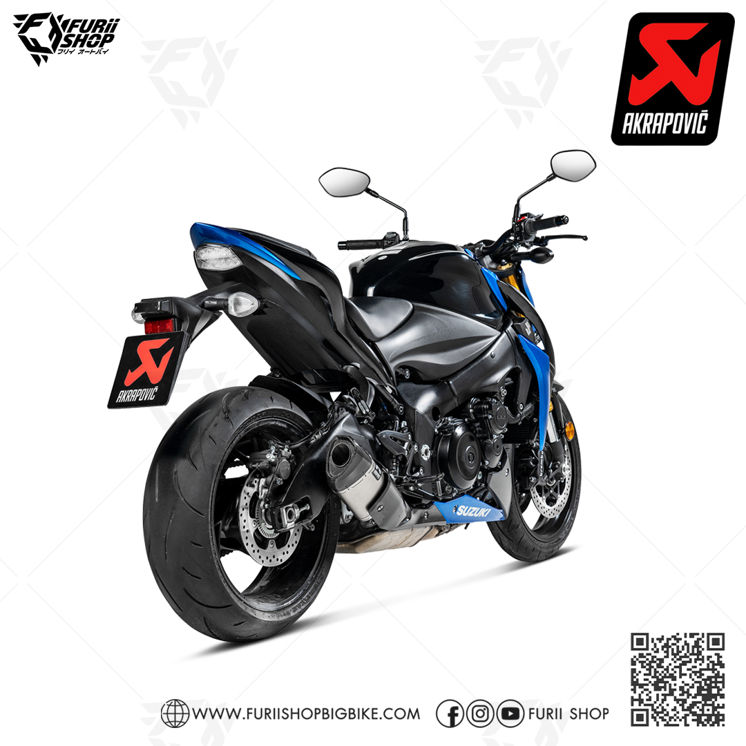 ท่อมอเตอร์ไซค์ Akrapovic Slip on Gp ปลายดาบ : for Suzuki Gsxs1000Gt 2022/Gsxs1000 21-22