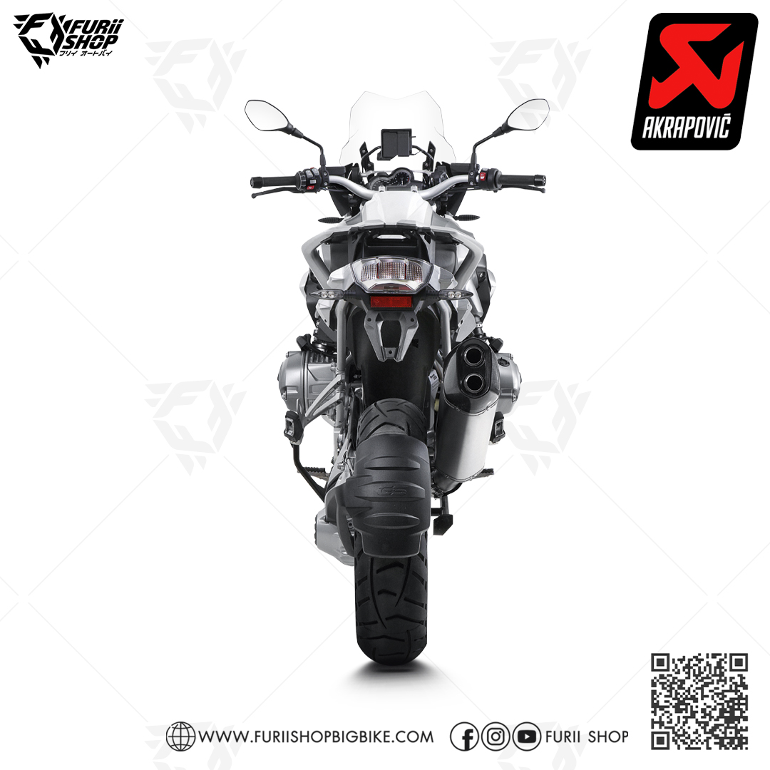ท่อ Akrapovic Slip on Titanium for BMW R1200GS /Adventure LC 13-18