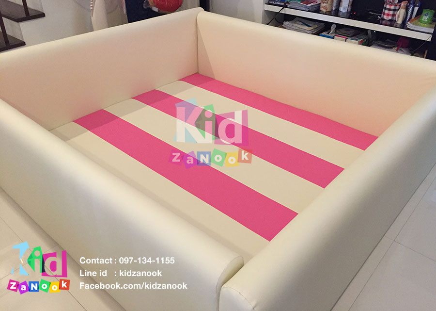 เบาะรองคลาน/เบาะนอน/เบาะยิมนาสติก ไซส์ 5 ฟุต (150x195 CM.)