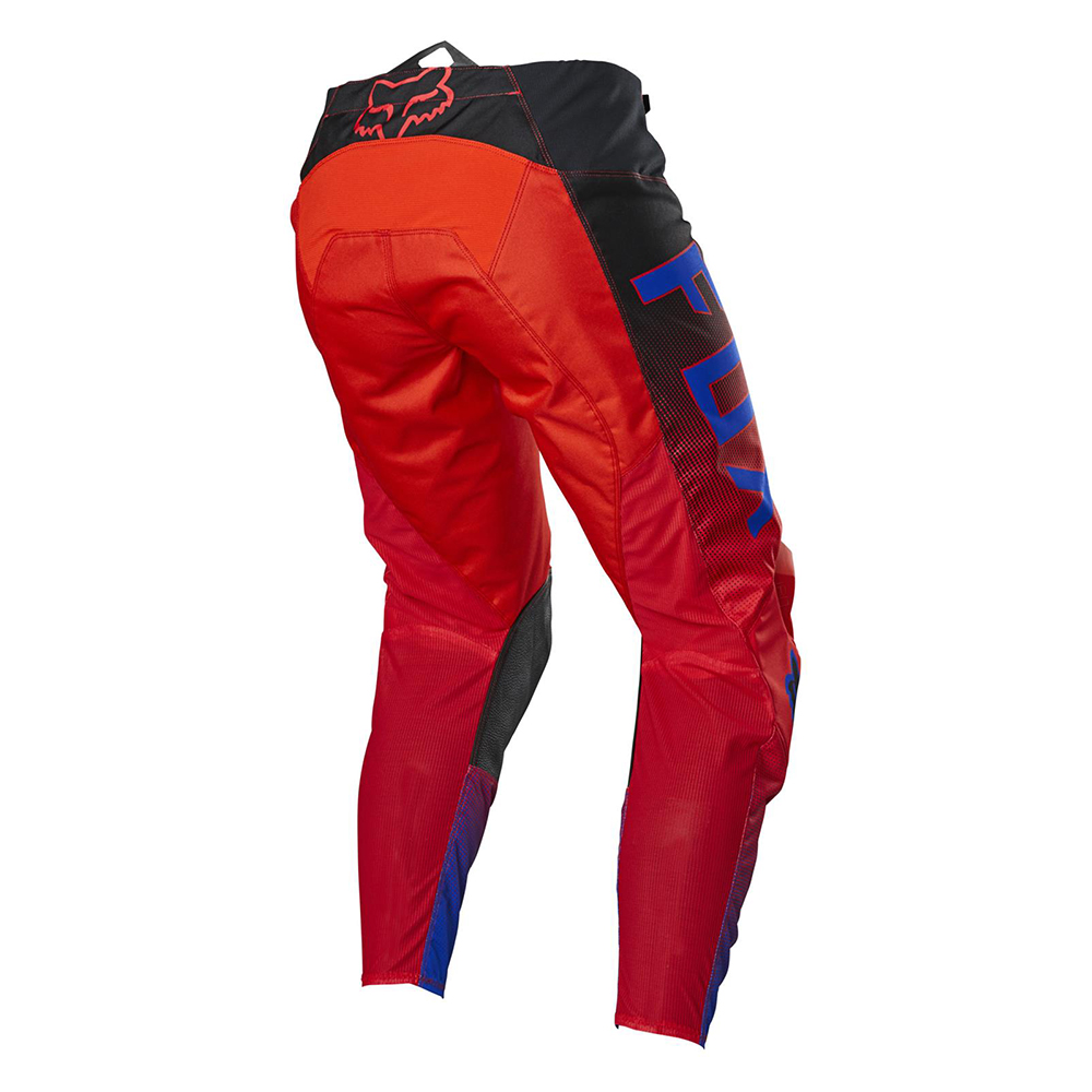 กางเกงขับรถวิบาก กางเกงจักรยานยนต์วิบาก กางเกงวิบาก Motocross สีแดงน้ำเงิน
