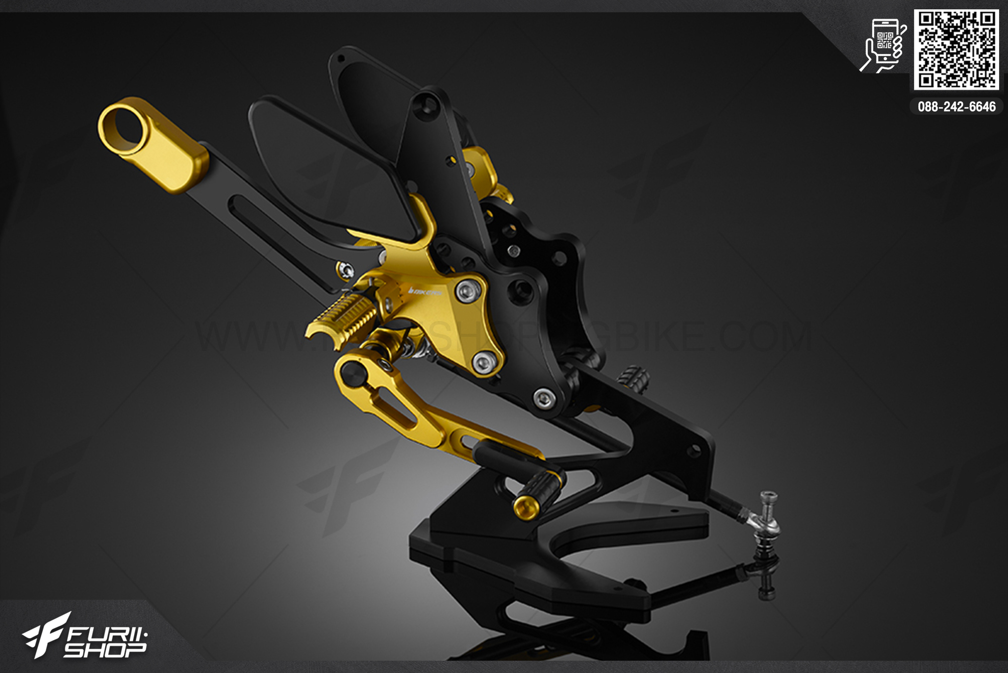 เกียร์โยง Rear Set Bikers Yamaha YZF-R15 2017-2020