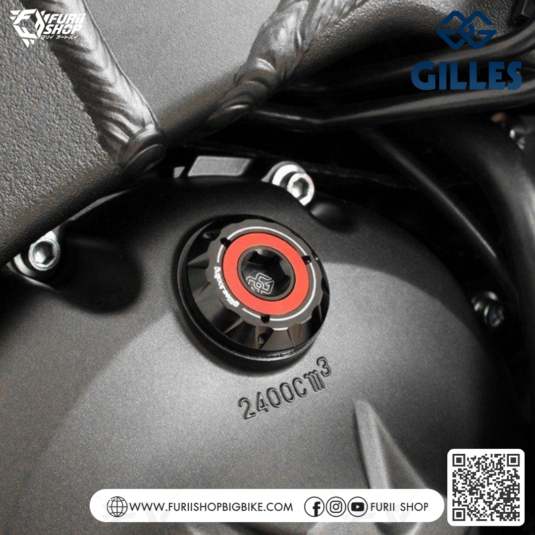 อุดน้ำมันเครื่อง Gilles tooling Oil Plug : for Yamaha YZF-R7 2021-2022