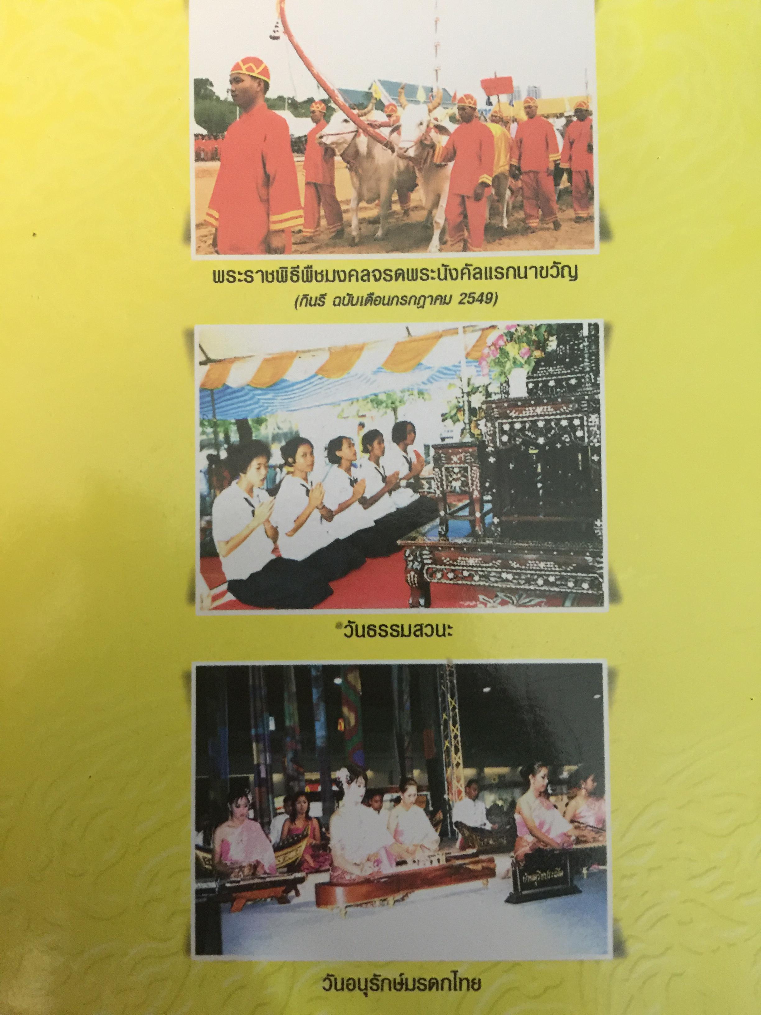 วันสำคัญ. (ของไทย). กิจกรรมที่ควรนำไปปฎิบัติในโอกาสต่างๆ ผู้เขียน ผศ.ประชิต สกุณะพัฒน์ และอุดม เชยดีวงศ์ 0 กก.