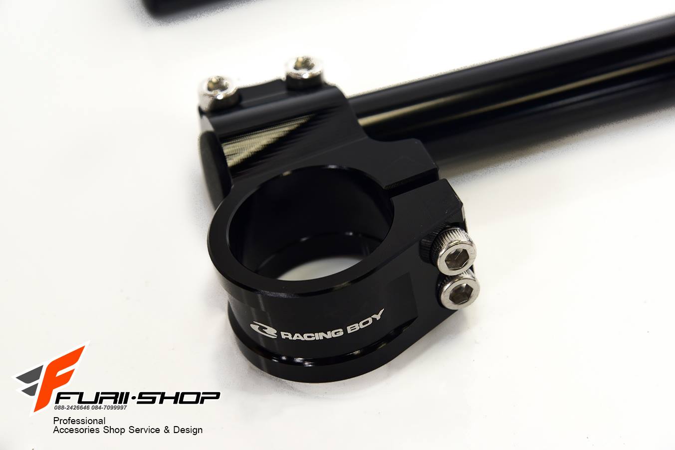 ตัวจับโช๊ค แฮนด์จับโช้ค Racing boy ขนาด 37 มิล สามารถใช้สำหรับ CBR250 CBR300 Ninja250 Ninja300