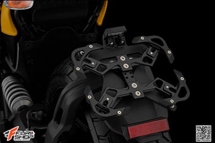 กรอบป้ายทะเบียน BIKERS สีดำ FOR DUCATI