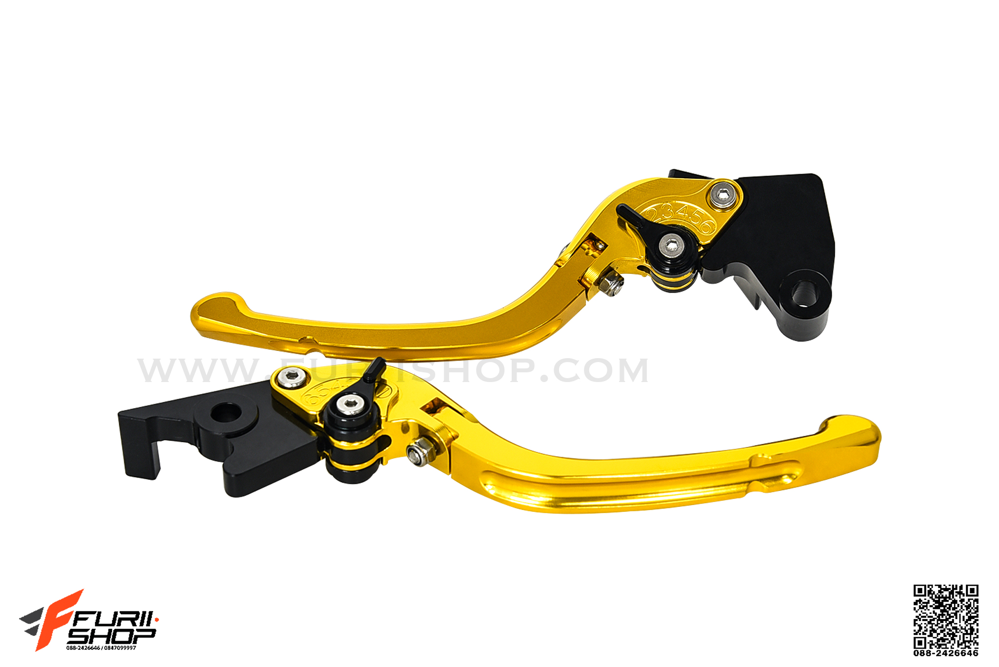 ก้านเบรคก้านครัช RACING POWER NINJA 300 สีทอง