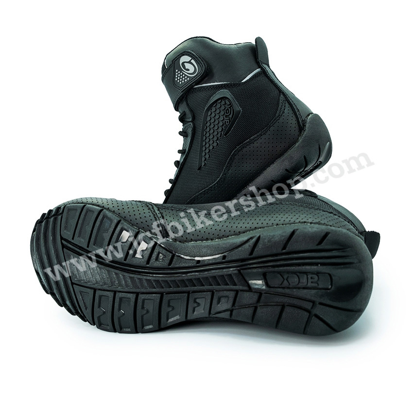 รองเท้าขี่มอเตอร์ไซค์ รองเท้าขับมอไซค์ รองเท้าขับbigbike รองเท้า arcx L60625 Black หนังวัวแท้