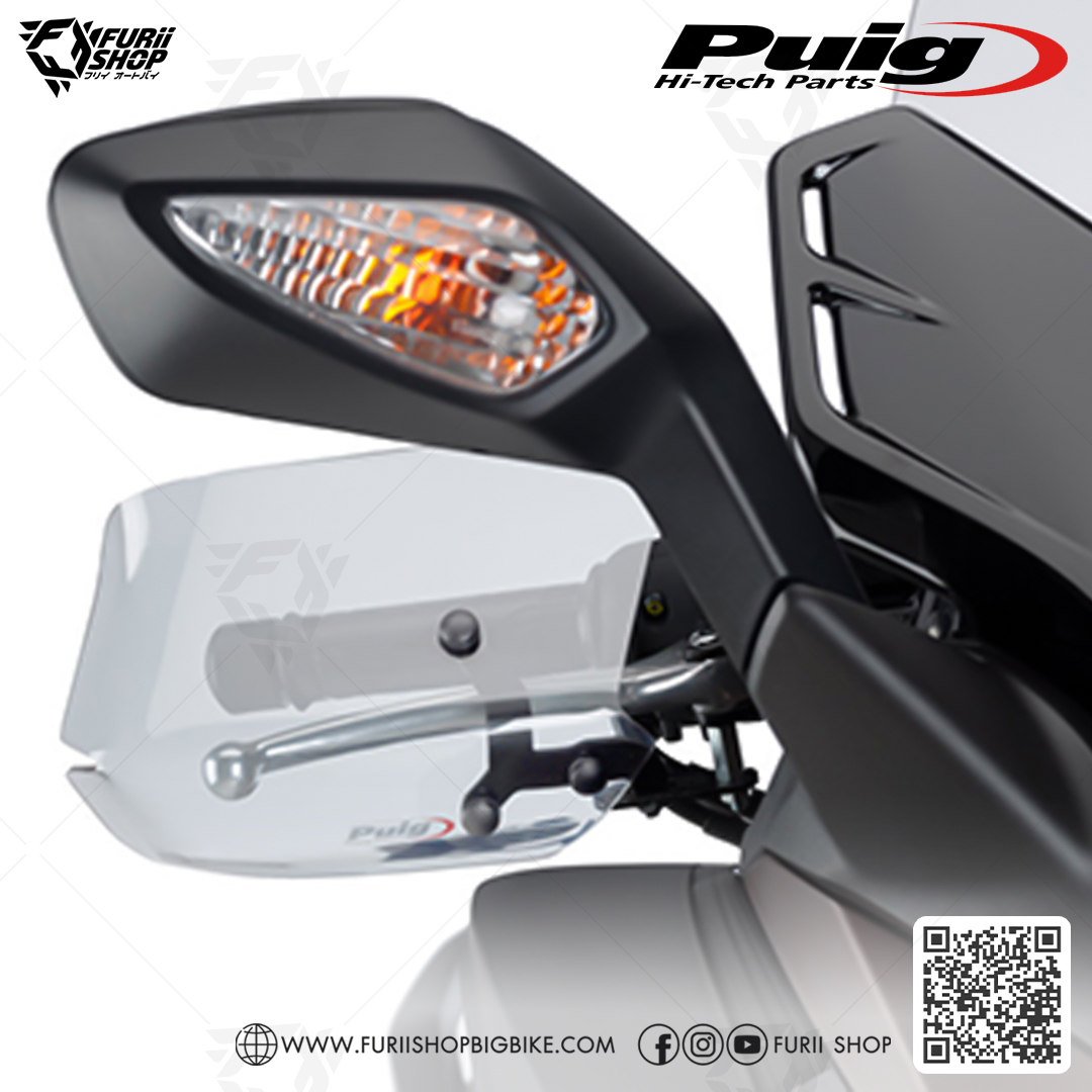 ชุดการ์ดแฮนด์ Puig Hand Guard : for Honda Forza300ABS 2018-2019/ForzaABS 350 2020-2022
