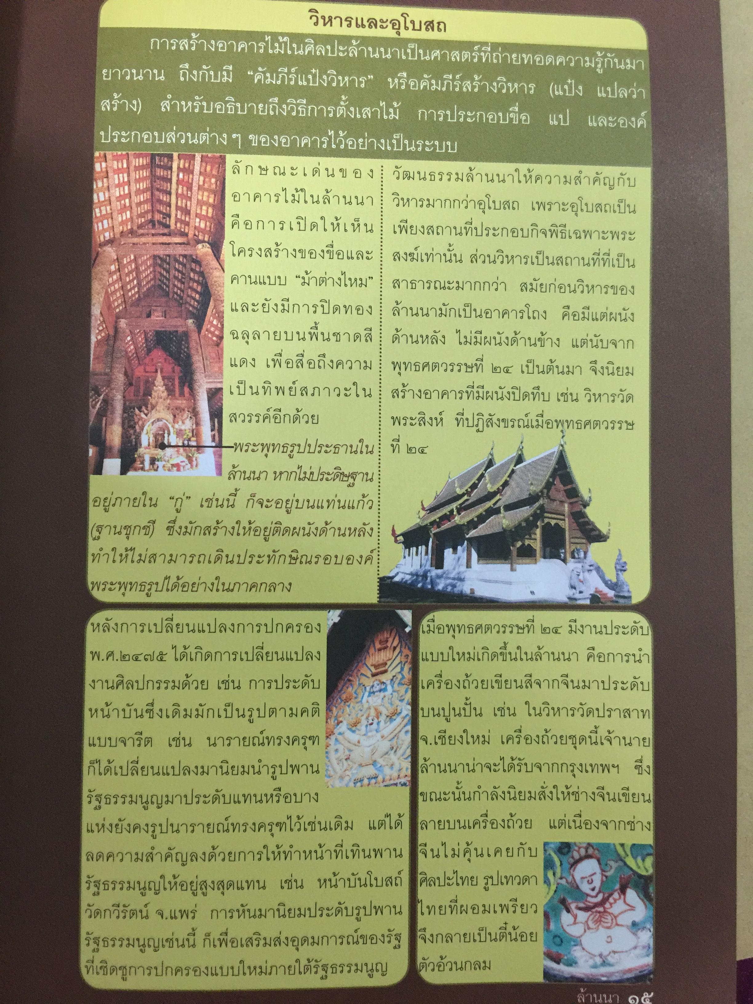 ล้านนา. Art & Culture. เรียนรู้เจาะลึก วัด เวียง ศิลปะ วัฒนธรรมทั่ว 8 จังหวัดภาคเหนือ ผู้เขียน สุรชัย จงจิตงาน 0 กก.