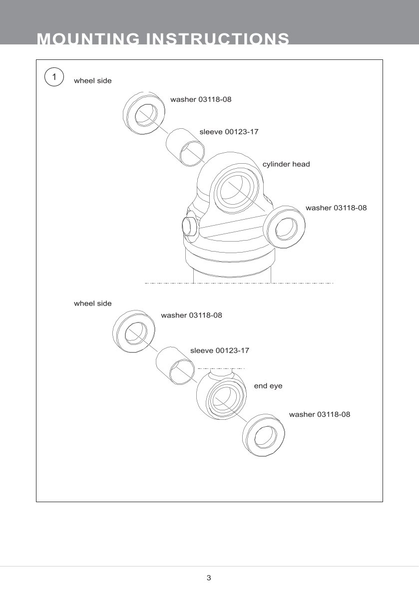 โช๊คหลังแต่ง Ohlins HD765 For Harley-Davidson Dyna FXD ปี 1991-2017