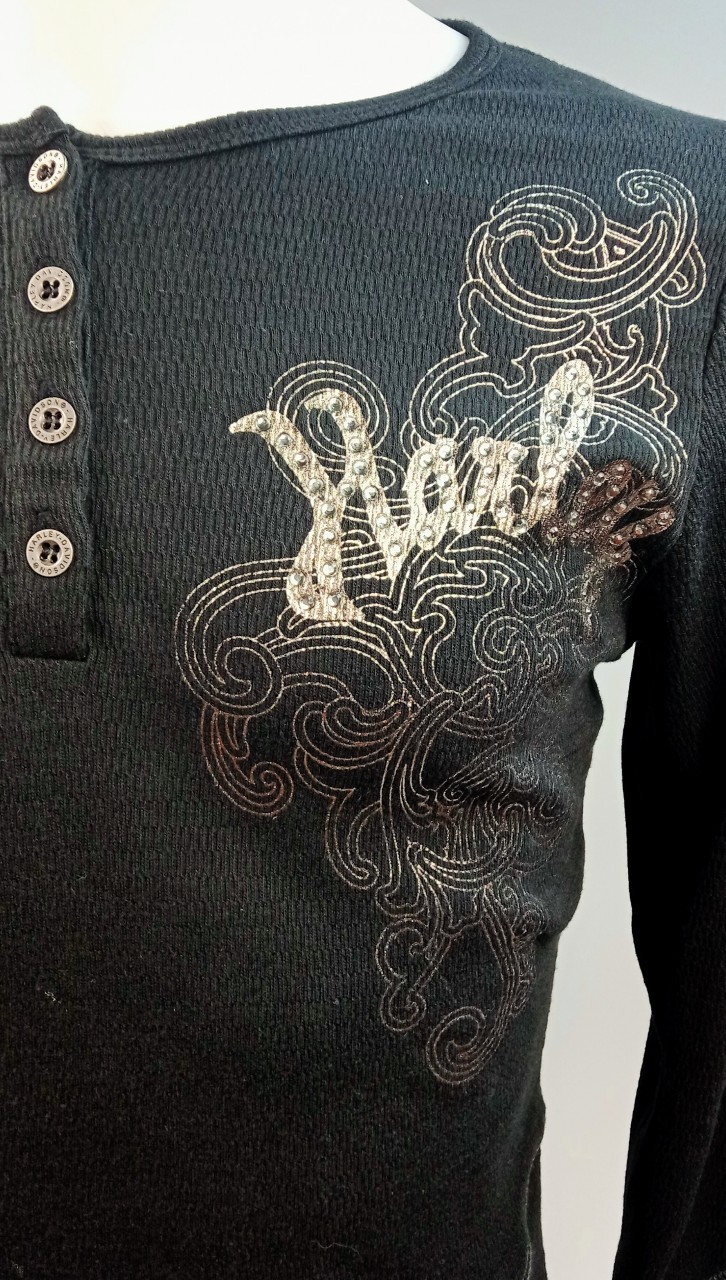 เสื้อยืดแขนยาว H-D ผู้หญิง M,L,XL