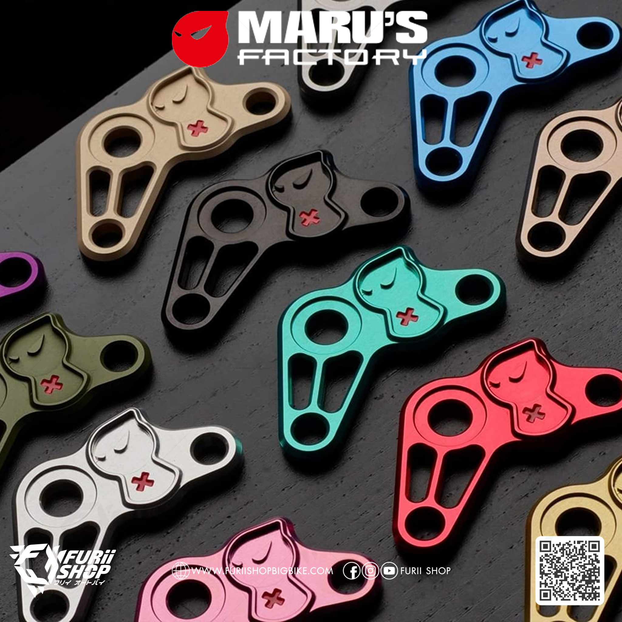 RSB lowering Kit Maru's For Vespa