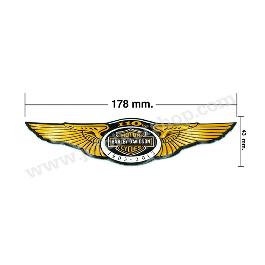 สติ๊กเกอร์ H-D รุ่น 110 ปี
