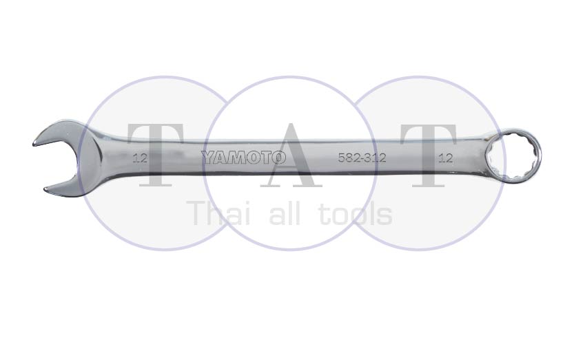 ประแจแหวนข้างปากตาย (mm-มิล) CHROME VANADIUM COMBINATION SPANNER YAMOTO