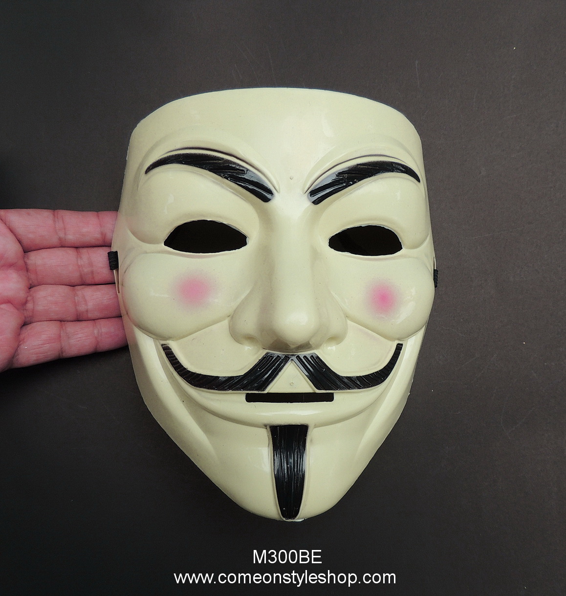 หน้ากาก Guy Fawkes จากภาพยนต์เรื่อง V for Vendetta หน้ากากปาร์ตี้