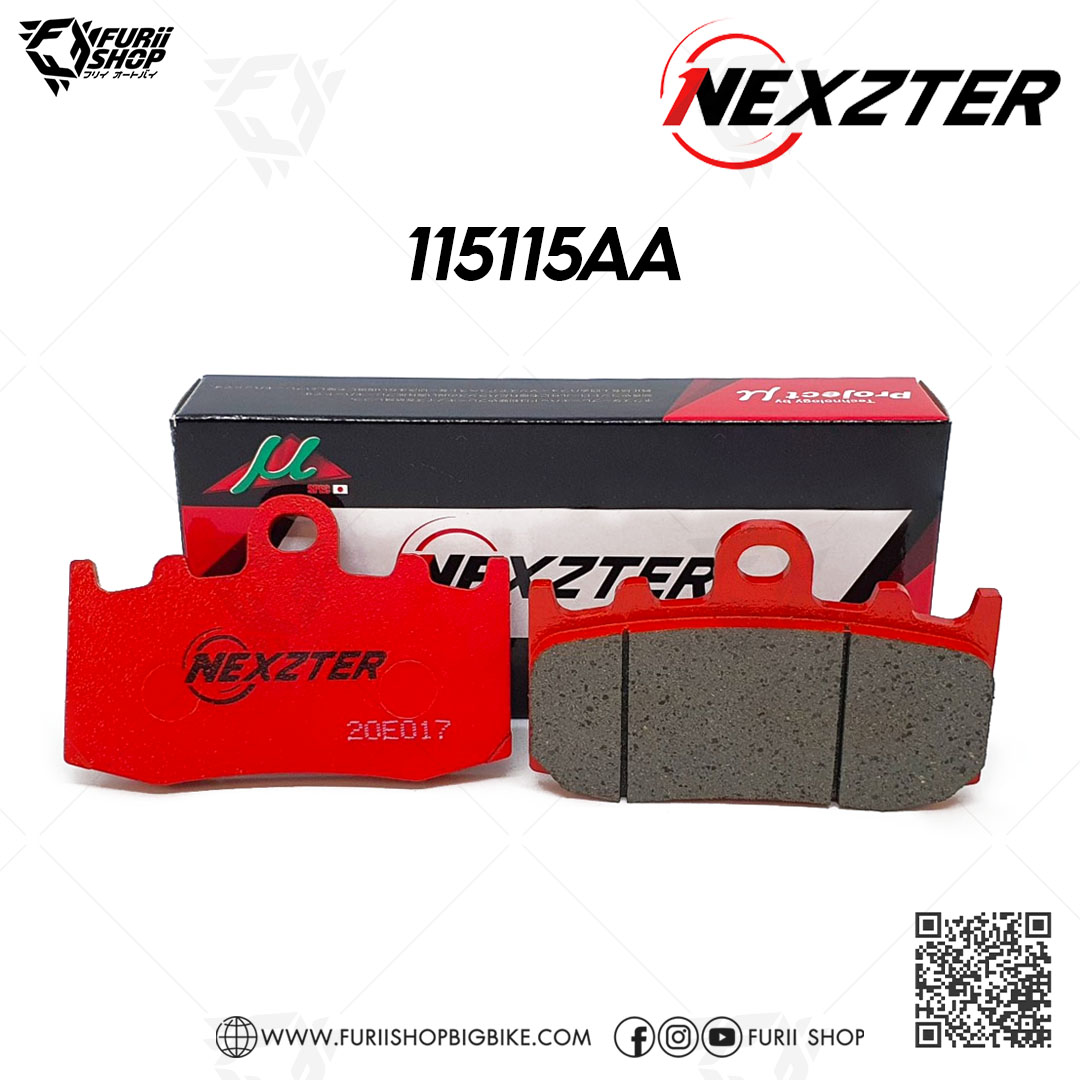 ผ้าเบรก Nexzter MU Part NO. 115115AA (F) : for BMW R1200GS / R / LC (Y04-12)