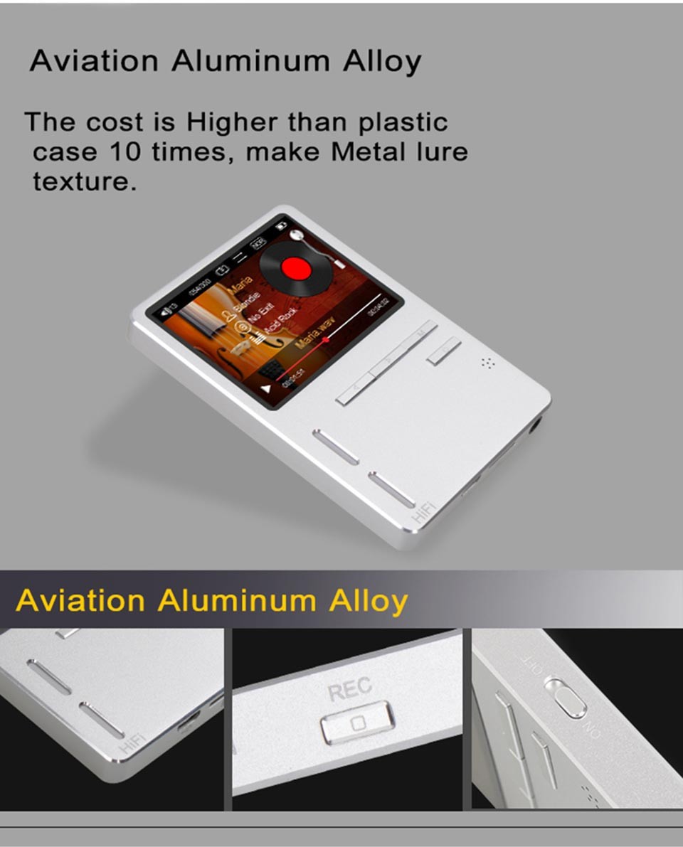 ขาย ONN X6 เครื่องเล่นพกพาระดับ HiFi บอดี้อลูมีเนียม มี Dac ในตัว รองรับไฟล์ Lossless พร้อมลำโพงคู่ในตัว