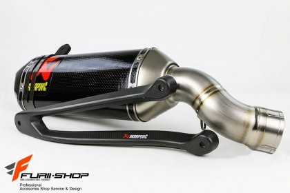 ตัวยึดท่อไอเสียมอเตอร์ไซค์ AKRAPOVIC CARBON FOR KAWASAKI ZX10R