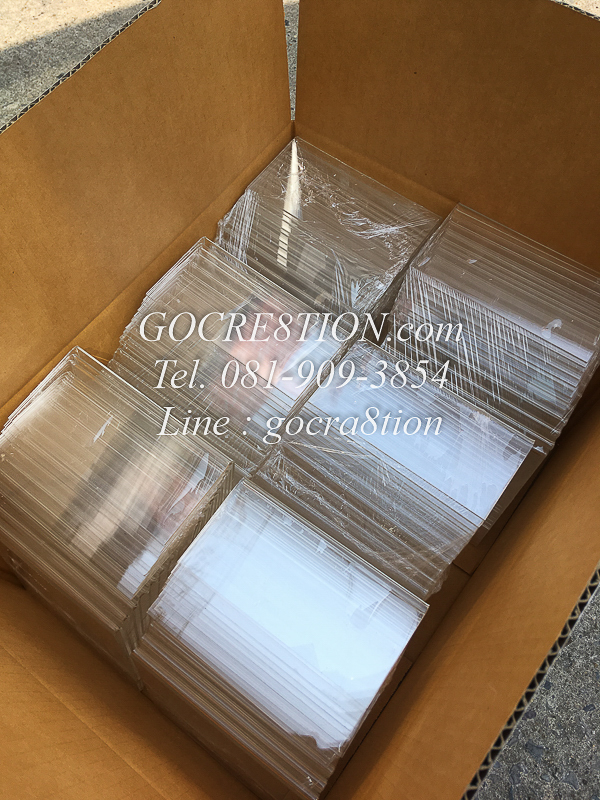 งาน อะคริลิค แปรรูป ตามแบบ April 2018 by GO CREATION