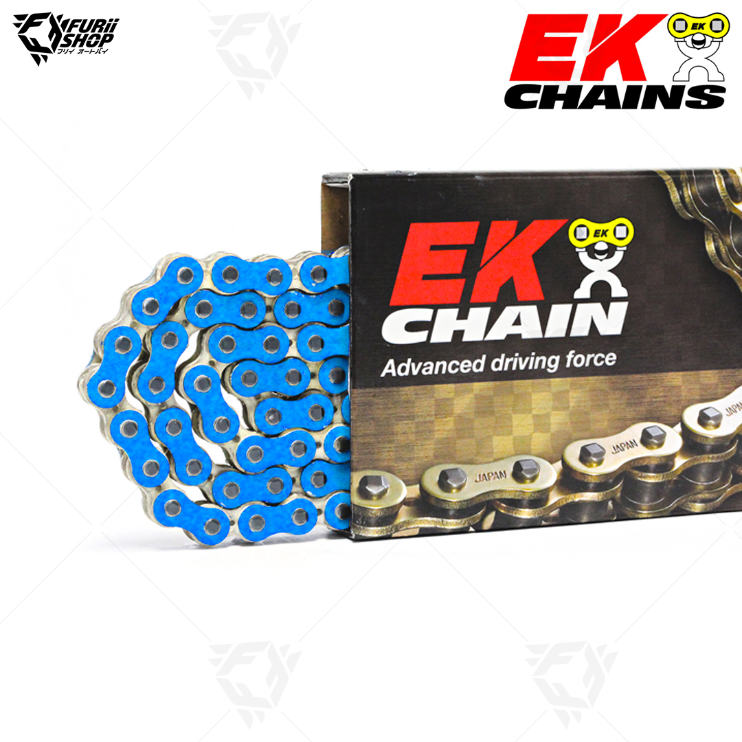 โซ่ EX MOTORCYCLE CHAINS O-RING SR06 SERIES(น้ำเงิน) ขนาด 520 : รองรับ 650 cc