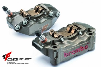ปั้มเบรค/ปั้มล่าง/ปั้มแต่ง ปั้ม Brembo 100mm สีไทเทเนียม