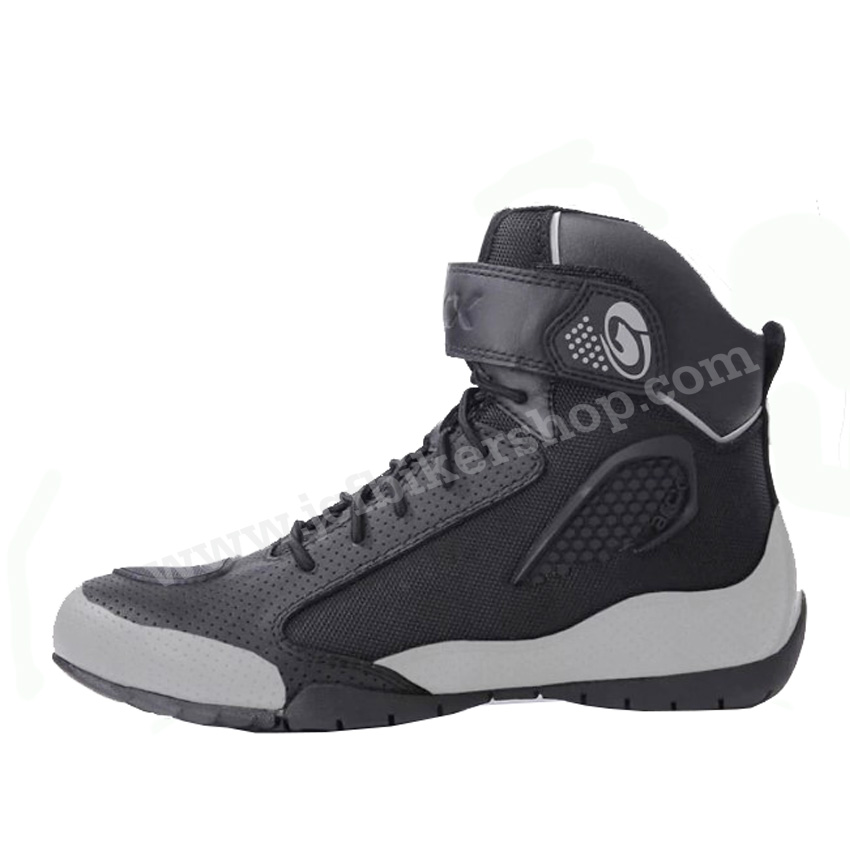 รองเท้าขี่มอเตอร์ไซค์ รองเท้าขับมอไซค์ รองเท้าขับbigbike รองเท้า arcx L60625 Black หนังวัวแท้