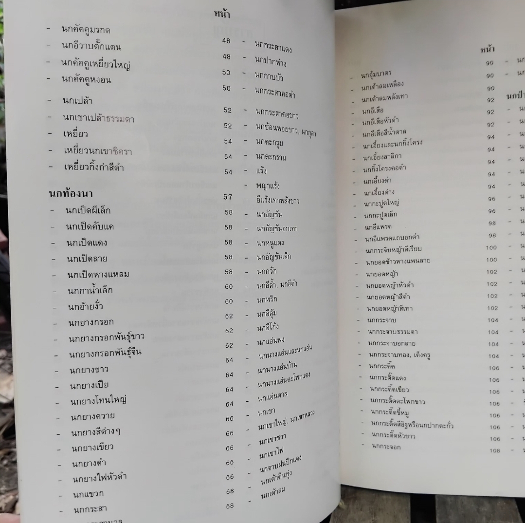 นกสามถิ่น ของ น.พ. บุญส่ง เลขะกุล สุดยอดหนังสือนกหายากอีกเล่ม มีตราปั๊มบางๆ 3 แผ่น สภาพแทบมือ1