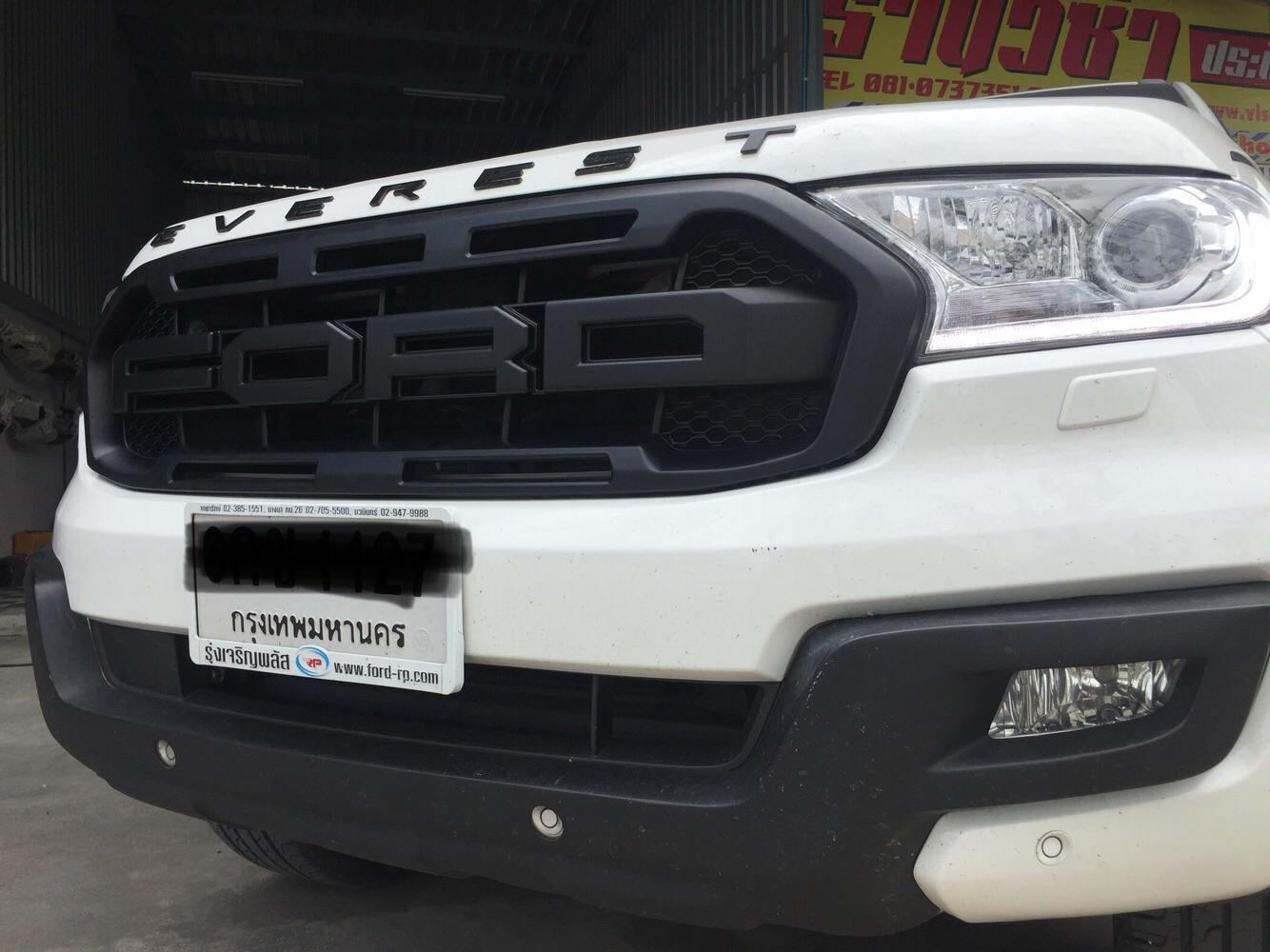 กระจังหน้า EVEREST 2015-2018 ทรง Raptor (ดำด้าน)