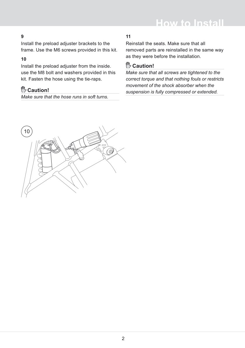 โช๊คหลังแต่ง Ohlins BM678 For BMW R 1200 GS Adventure ปี 2006-2013