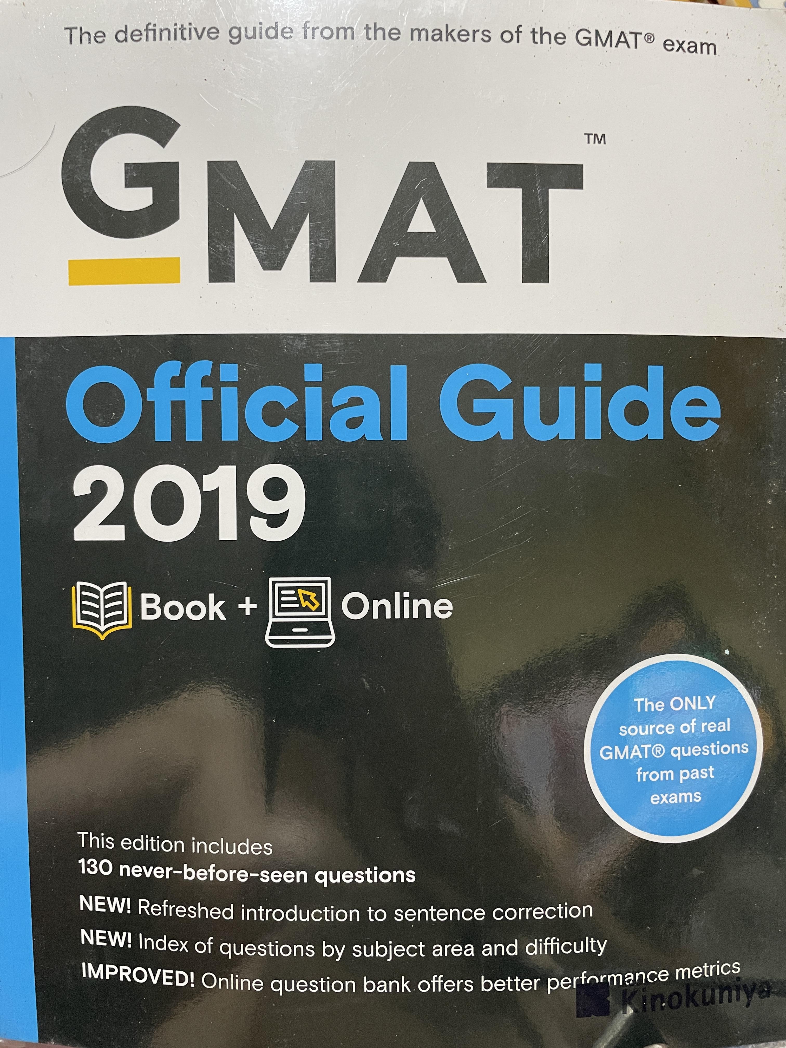 GMAT. Official Guide 2019. The definitive guide from.the makers of the GMAT exam. 10 กก.