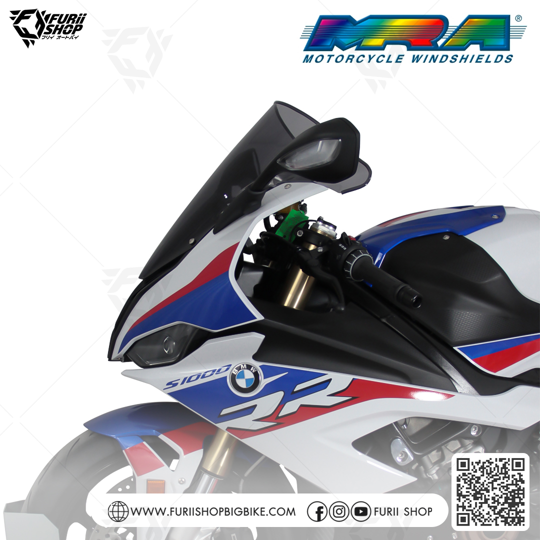 ชิลด์ MRA Windshield : for BMW S1000RR 2019-2022/All new S1000R Naked 2021-2022