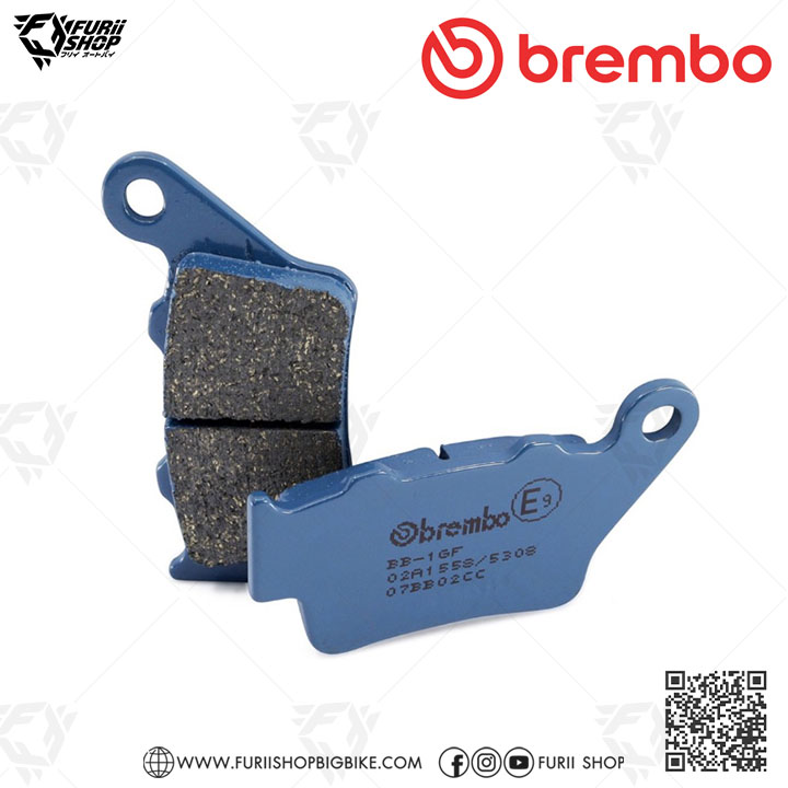 ผ้าเบรก Brembo (07BB02CC) : for HONDA : CB500