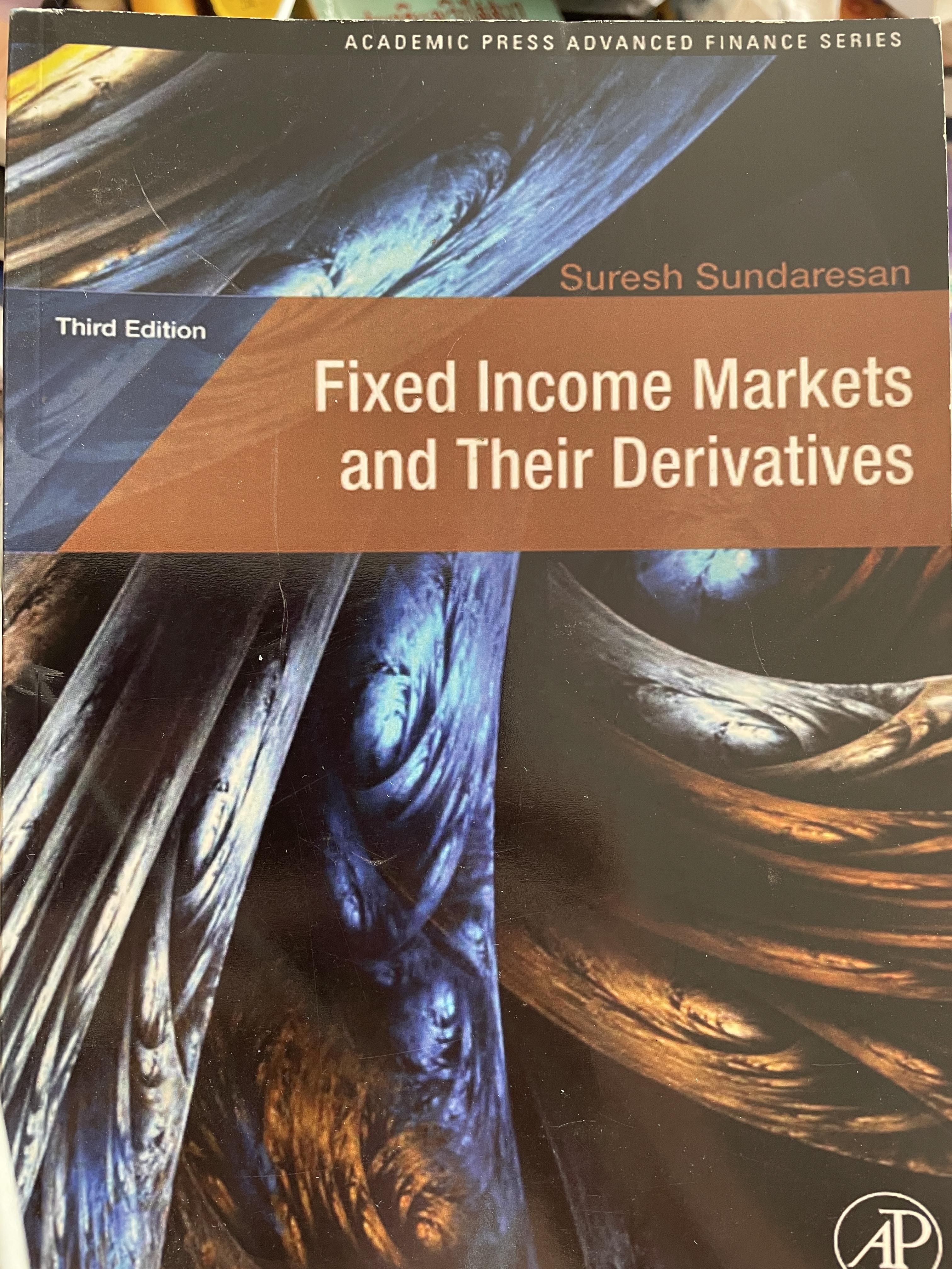 FIXED. INCOME MARKETINGS AND THEIR DERIVATIVES 0 กก.